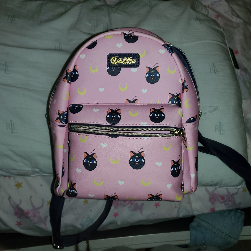 Sailor moon Luna mini bookpack.